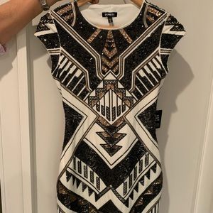 beautiful party dress by express